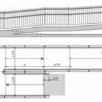 Guía para calcular longitud y ángulo de rampa accesible para escaleras